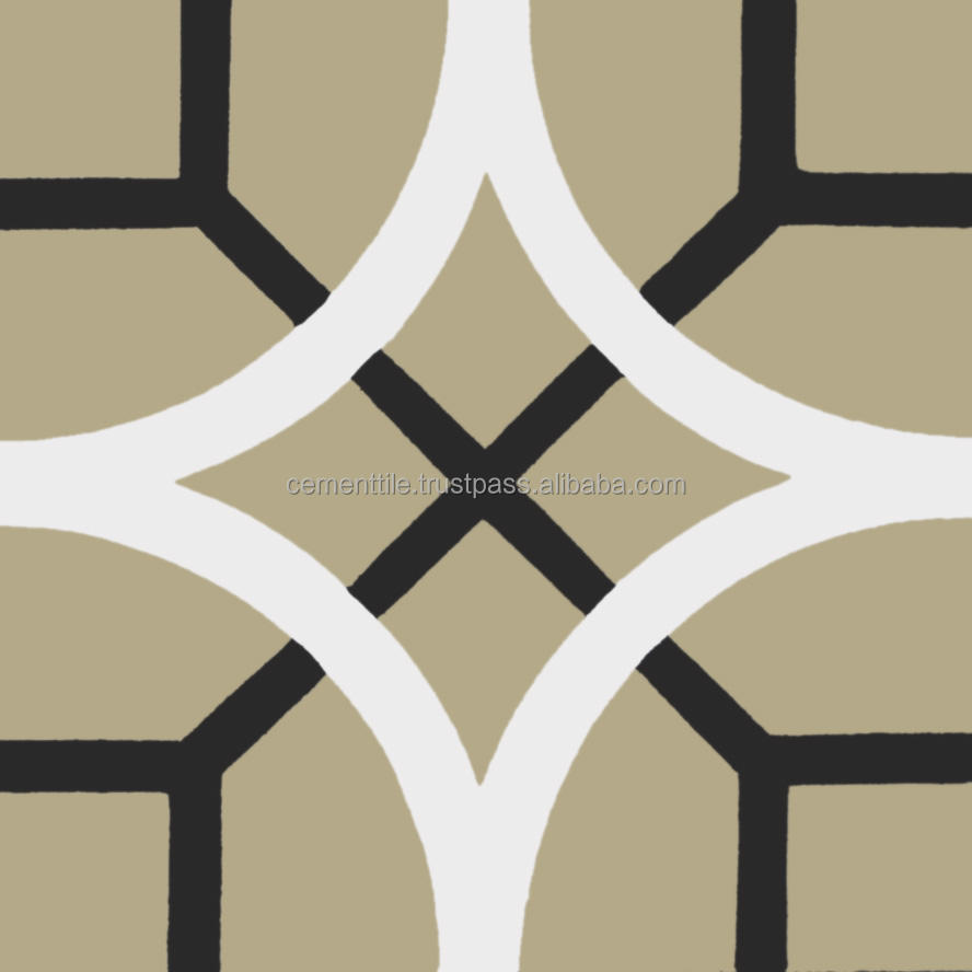 Gạch xi măng khảm - Gạch xi măng Ma-rốc