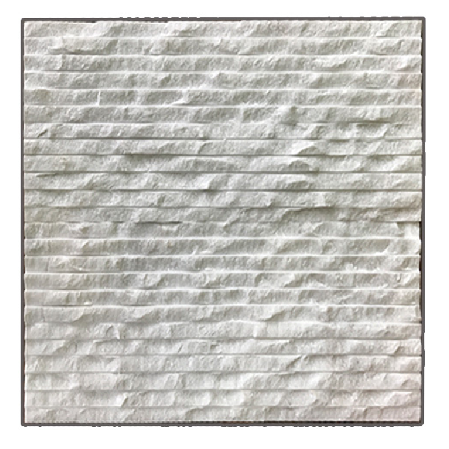 Wholesale 100% Natural Milky White Marble Comb Tiles Slab Calcite Type for Outdoor Application Graphic Design From Viet Nam