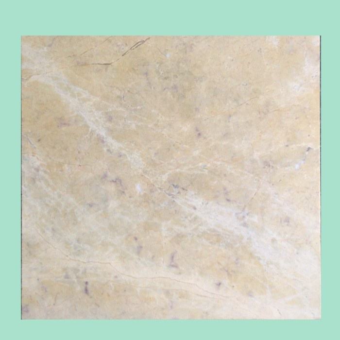 Tấm đá cẩm thạch calcite màu vàng chanh bóng mài hiện đại