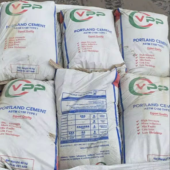 High Quality Vietnam Portland Cement 40kg and 50kg Per Bag Export to Micronesia