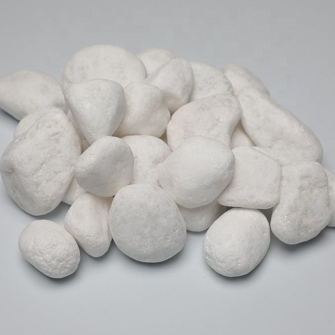 Vietnam Wholesale Pebbles Garden Landscaping Pebble Stone for Decoration Landscaping Outdoor Snow White Pebbles