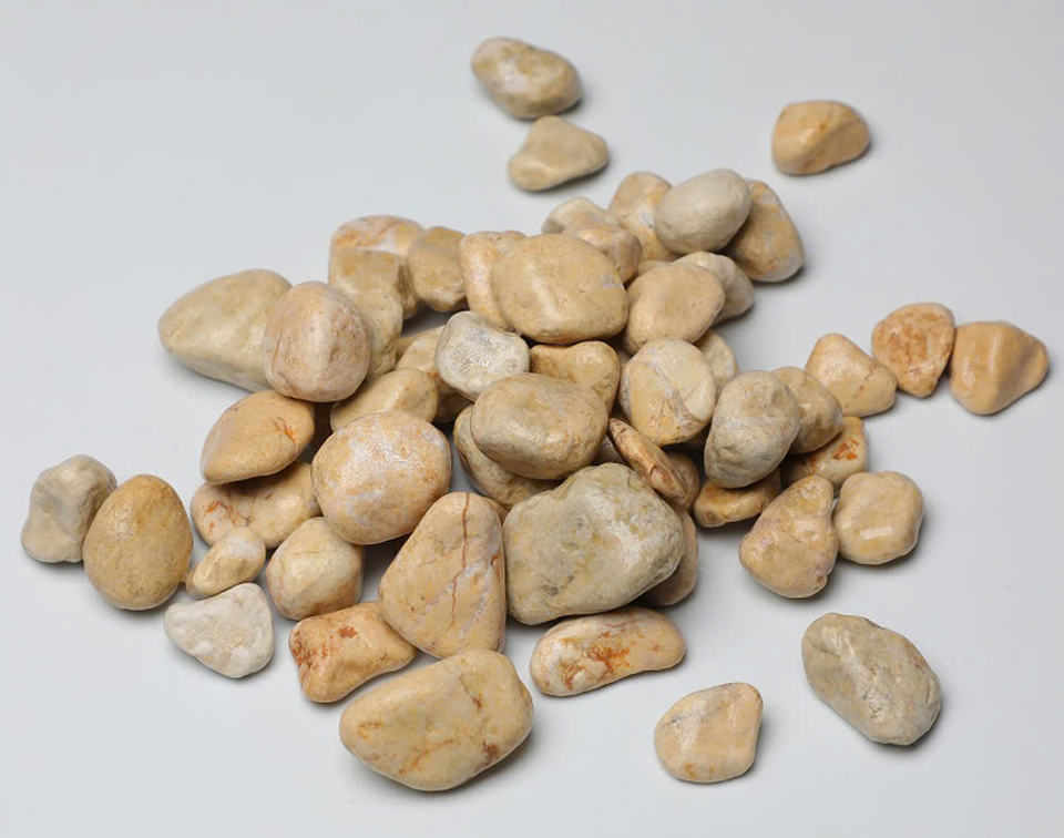 Yellow Pebble Stones for Villa Interiors Stunning Natural Cobbles & Pebbles Solution for Outdoor Space Transformation