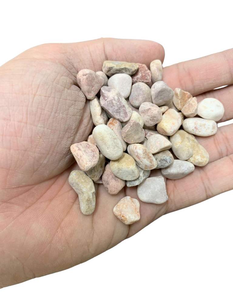 Premium Modern Peacock Pink Pebble Stones Natural Stone for Elegant Landscaping and Decorative Purpose