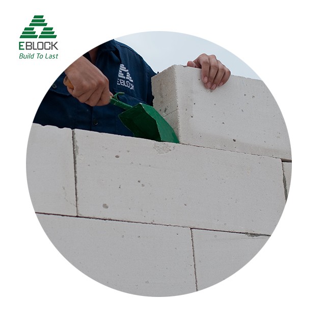 Khối xây dựng AAC kiểu công nghiệp EBlock tiện dụng, rỗng khí, bê tông khí nhẹ!