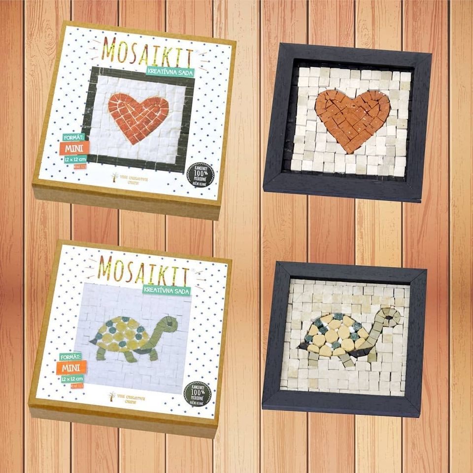 Bộ Gạch Ghép Hình Khảm Đá Cẩm Thạch Đa Sắc Tự Làm Tùy Chỉnh Cỡ Nhỏ, Kiểu Dáng Mộc Mạc Dùng Cho Ứng Dụng Sáng Tạo Phòng Tắm