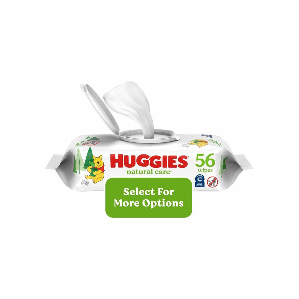 Khăn ướt trẻ em Huggies 56 miếng bán chạy nhất, được cha mẹ tin dùng cho vệ sinh và tiện lợi hàng ngày