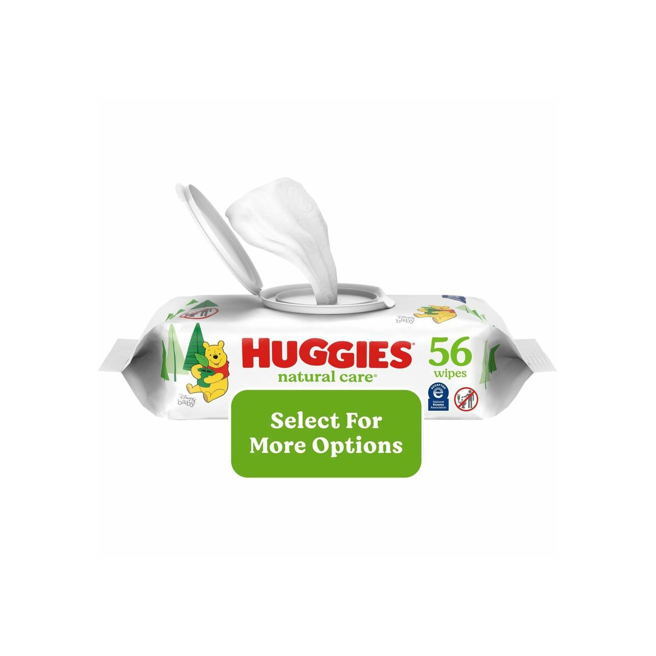Khăn ướt trẻ em Huggies 56 miếng bán chạy nhất, được cha mẹ tin dùng cho vệ sinh và tiện lợi hàng ngày