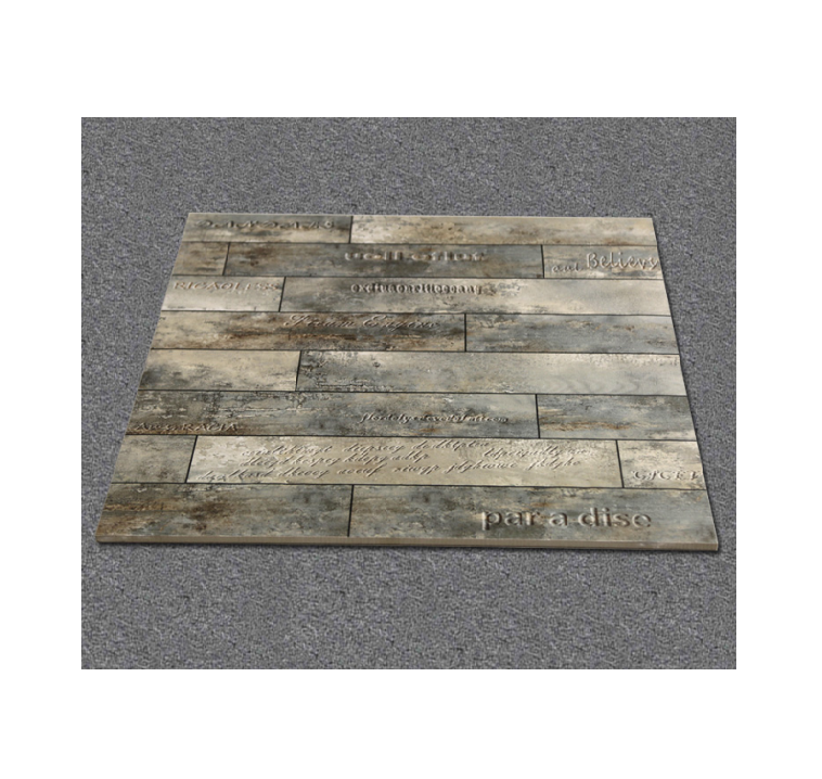 Gạch lát nền gốm họa tiết chữ Scrabble, màu mờ, kiểu Rustic, kích thước 24x24 inch tại Algeria