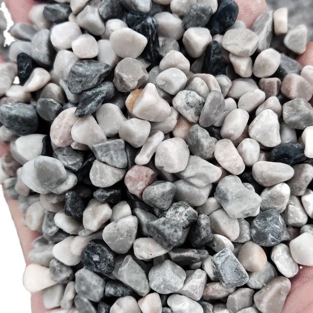 Snow White Rocks Pebbles Tumbled Manufacture Vietnam Supplier