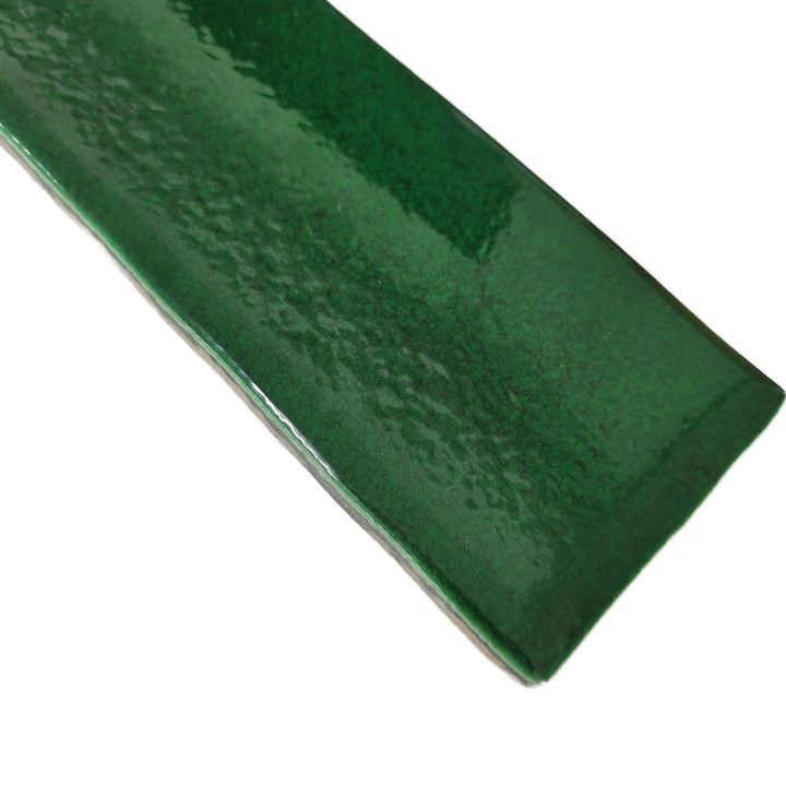 Gạch gốm thủ công cao cấp, bề mặt nứt kiểu rustic, men bóng, chống thấm