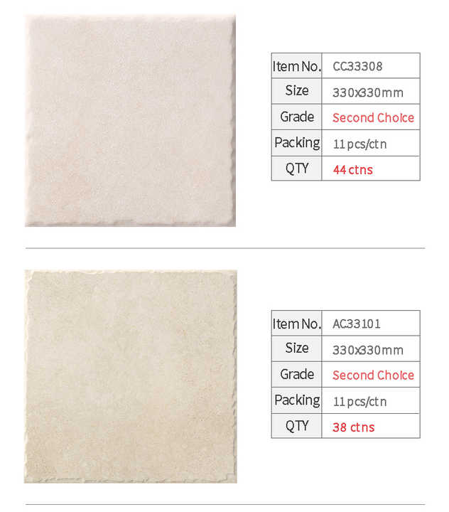 Khuyến mãi gạch lát nền chất lượng cao 33x33 chống trơn màu be