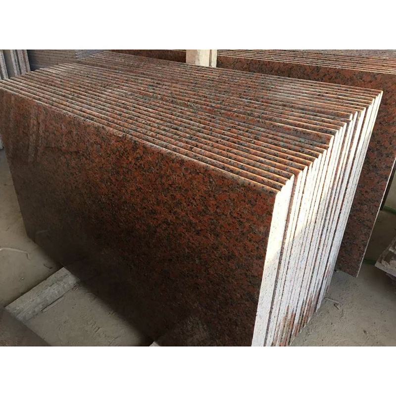 Sỉ Tấm Đá Granite Đánh Bóng Balmoral Maple Đỏ Trung Quốc, Đá Cẩm Thạch Tự Nhiên Dùng Cho Sàn và Cầu Thang