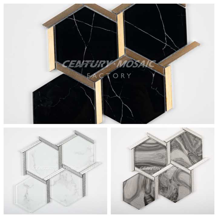 Ngói kính khảm Century Mosaic siêu trong suốt