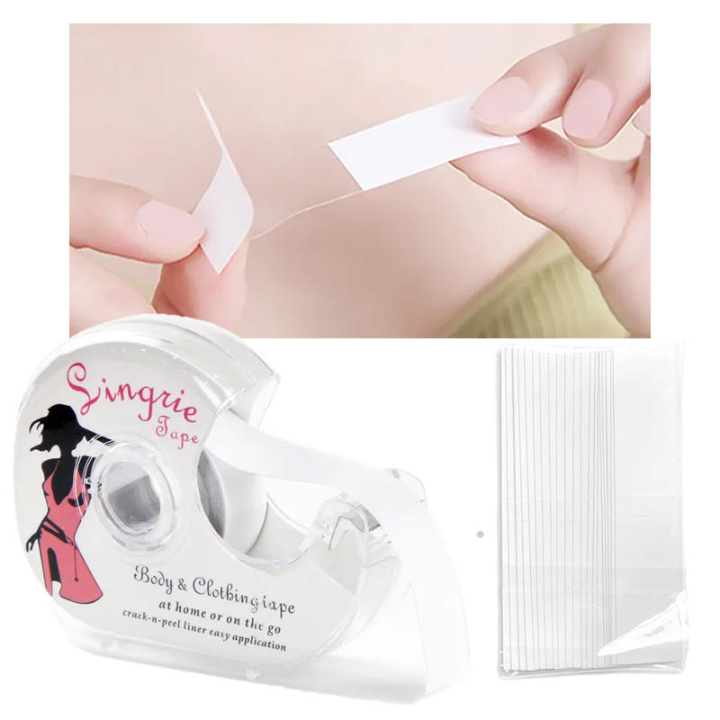 Băng dính thời trang hai mặt trong suốt chống nước chống lộ
