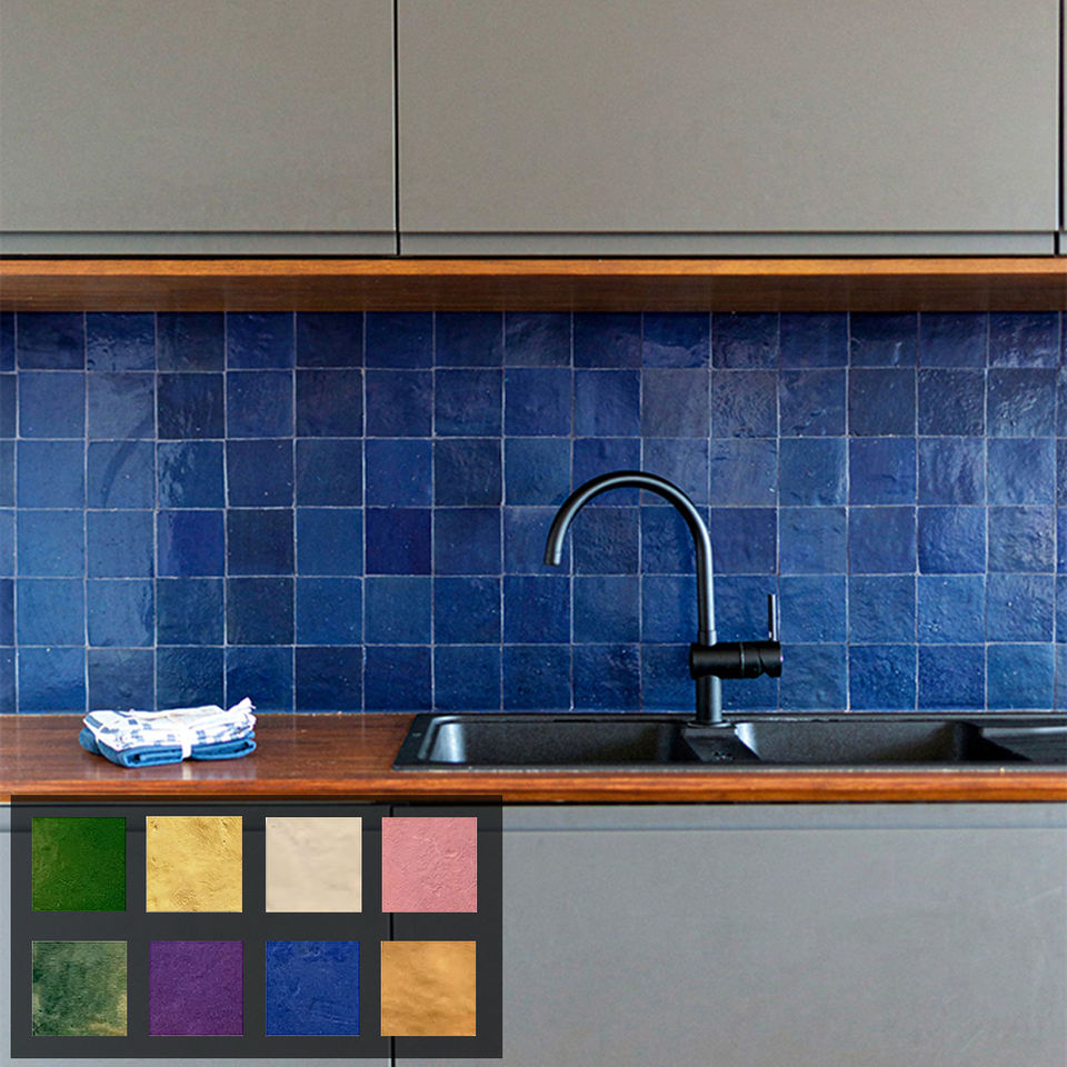 Gạch Mosaic Trang Trí Tàu Điện Ngầm Tùy Chỉnh Thủ Công Đa Sắc Từ Nhà Máy Quảng Châu Trung Quốc