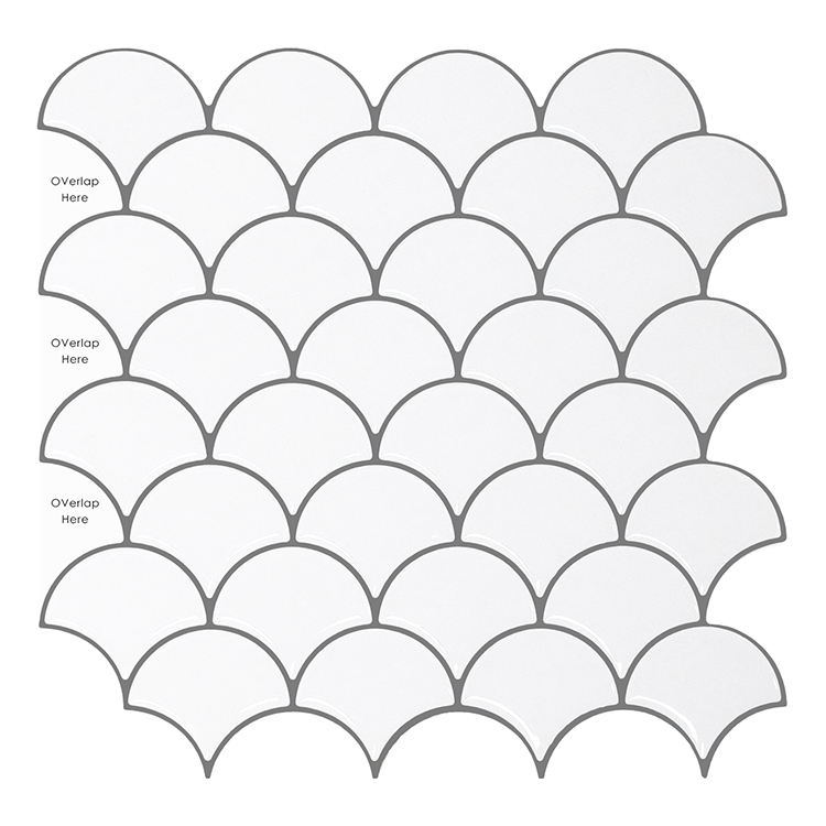 Tấm ốp tường bóc dán chắn bếp