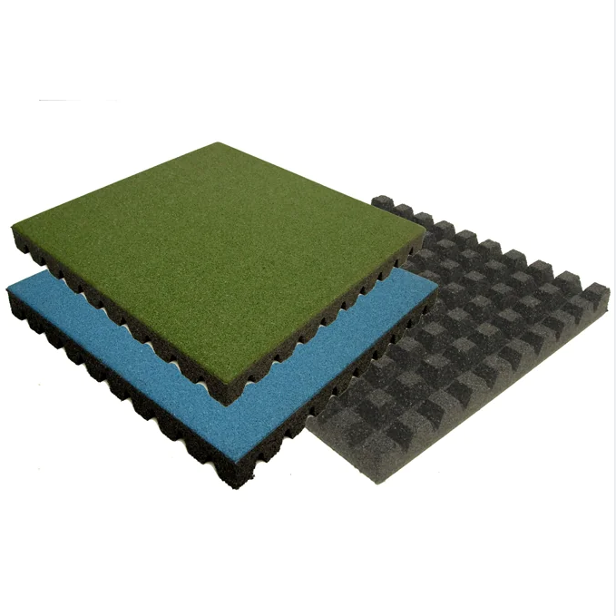 Đá lát cao su tái chế chống trơn trượt EPDM