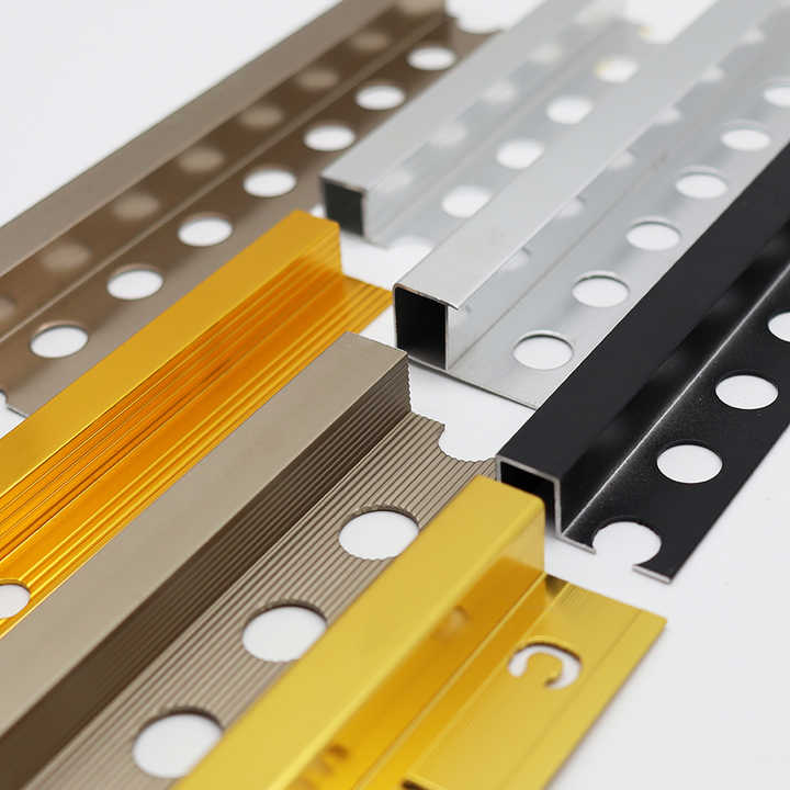 Rào chắn gạch men cạnh vuông bằng nhôm giá tốt nhất