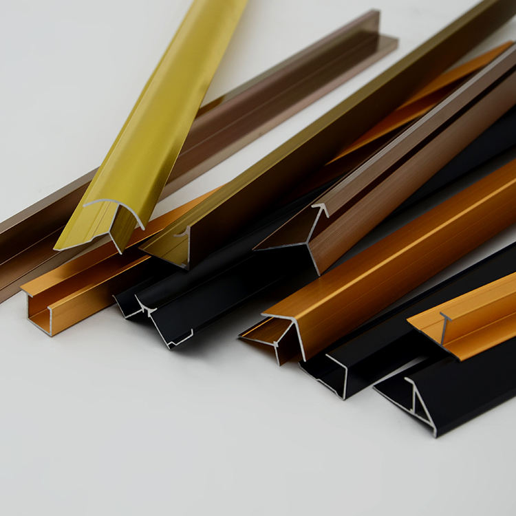 Nẹp góc tròn bằng nhôm bền chắc cho gạch