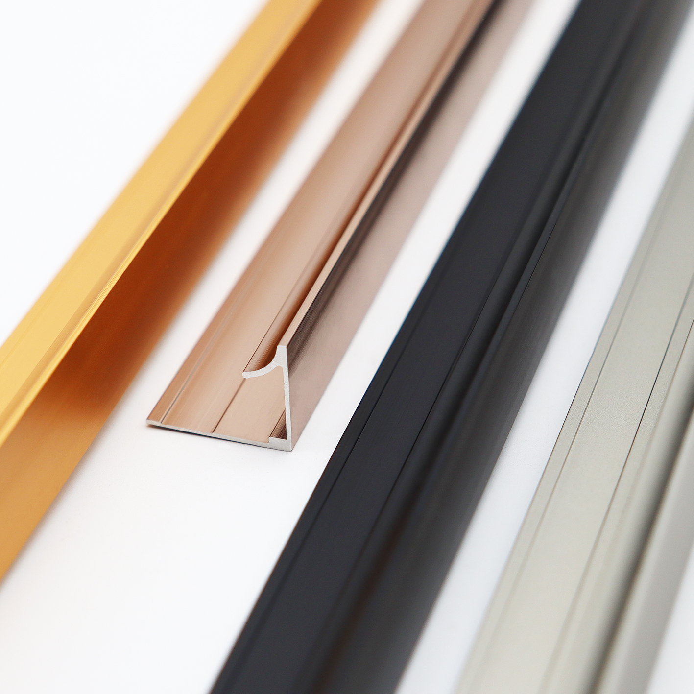 Nẹp nhôm trang trí bền chắc chất lượng cao bán buôn cho tấm tường