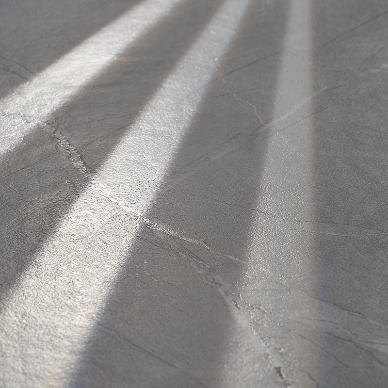 Gạch ốp tường và lát nền nhà tắm màu xám đá, mài mờ, tùy chỉnh