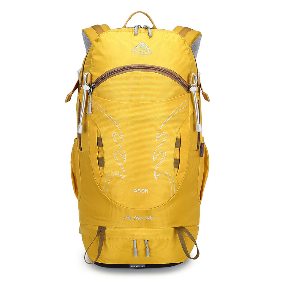 Balo Du Lịch Nylon Chống Thấm Nước Cao Cấp, Dung Tích Lớn, Dùng Cho Cắm Trại, Đi Bộ Đường Dài, Thể Thao, Leo Núi Ngoài Trời Nam