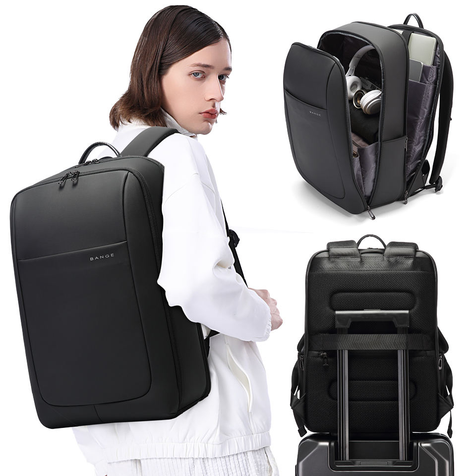 Sỉ nhà máy Ba lô đựng laptop Bange 17 inch bền bỉ, chất lượng cao, chống thấm nước, chống trộm, công sở, dành cho nam, sinh viên.