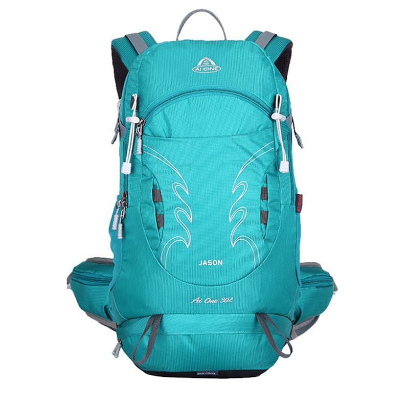 Ba lô Du lịch Dã ngoại Leo núi Đi bộ đường dài cho Nam, Ba lô Ngoài trời Polyester Nylon Hot AI ONE có Logo Tùy chỉnh