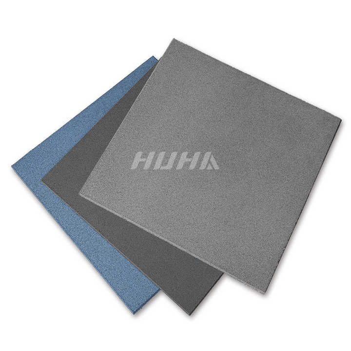 Tấm cao su dày 4 miếng, dày 0.59 inch, siêu bền dùng cho sân chơi/sàn thể thao/khu vui chơi ngoài trời, thảm tập thể dục