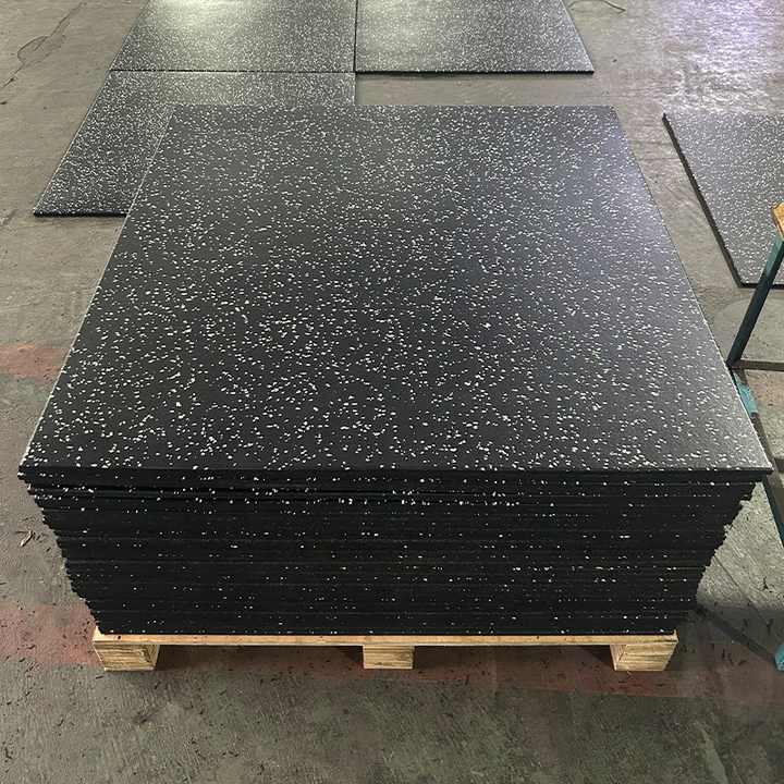 Tấm lót cao su phòng tập thể dục chất lượng cao 1m*1m