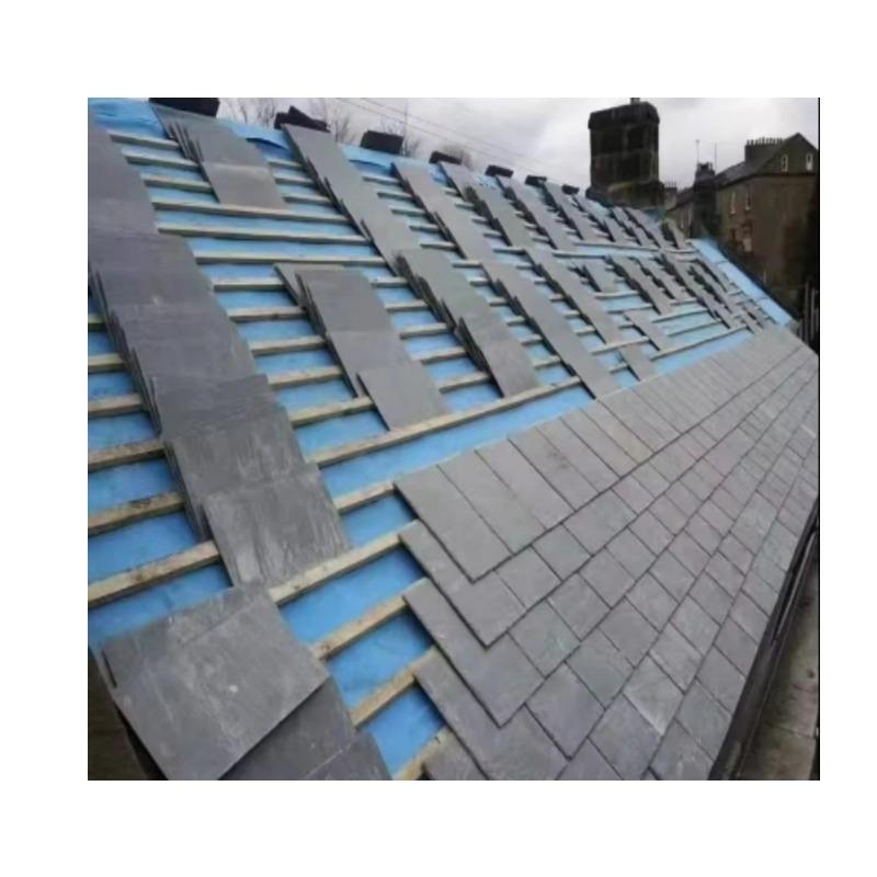 Ngói lợp đá phiến Trung Quốc phong cách Hiện đại Mộc mạc, 400x200mm, bề mặt hoàn thiện mài mịn bền màu