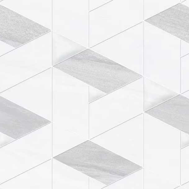 Gạch ốp tường màu xám mờ 300*600 phong cách đơn giản