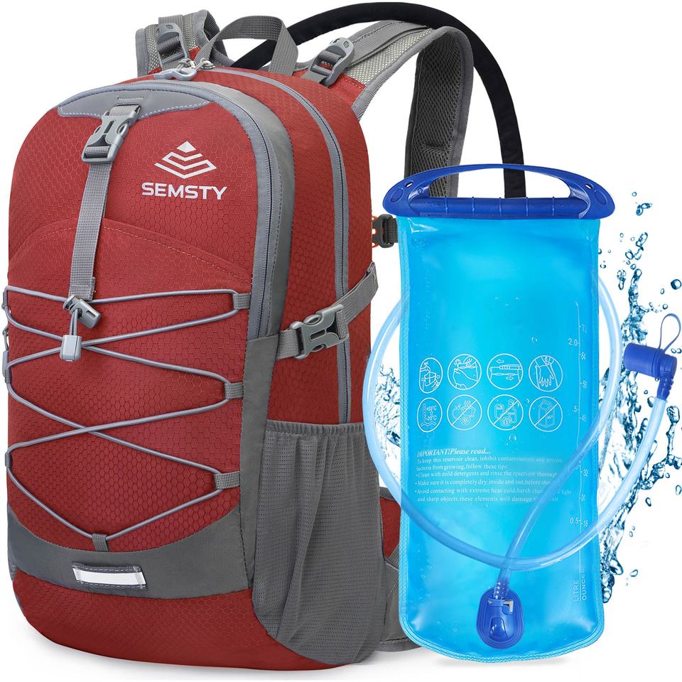 Balo Đạp Xe Phong Cách Thời Trang Dành Cho Cả Nam Và Nữ, Dung Tích Lớn, Có Ngăn Chứa Nước, Với Lớp Lót Polyester Chống Thấm Nước Và Chất Liệu Nylon