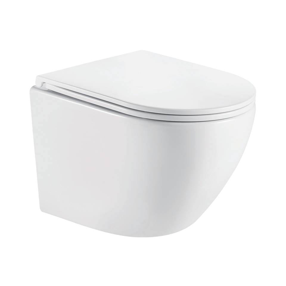 Bồn cầu treo tường liền khối hiện đại W03