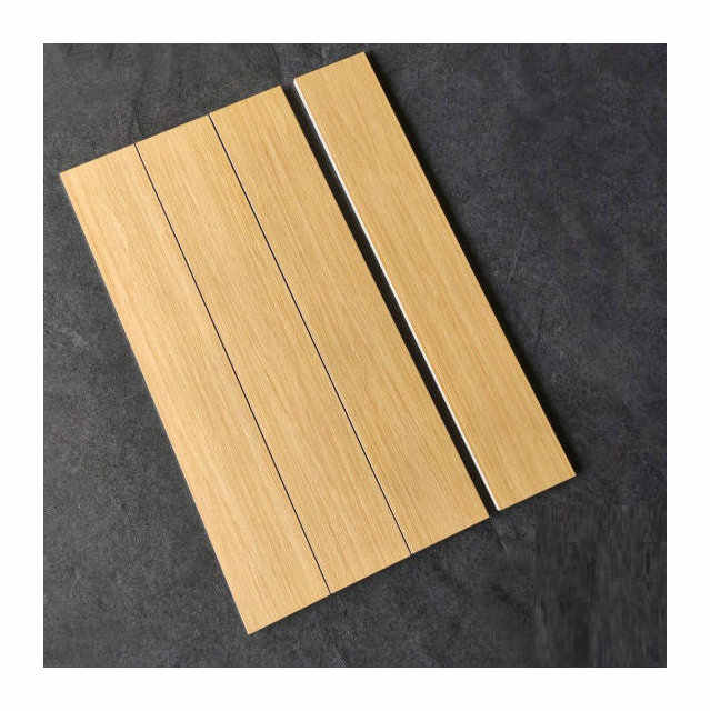 Gạch gỗ men vàng nhạt 20x120cm