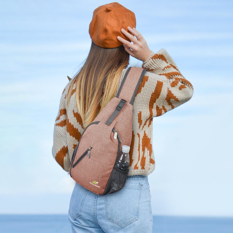 Túi Đeo Chéo Thời Trang Nữ Kiểu Mới Chống Nước Có Lỗ Cáp USB