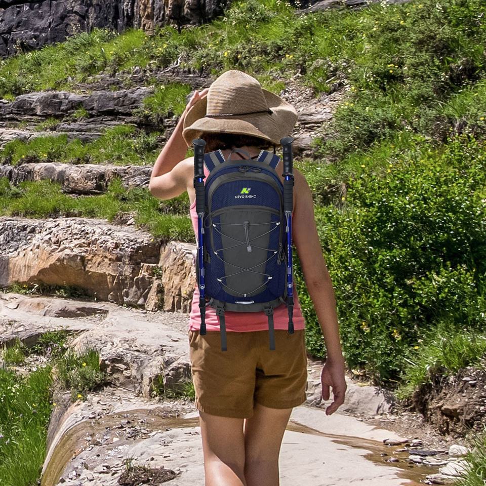 Ba lô NEVO RHINO 35L Nylon chống thấm nước đa năng ngoài trời đi bộ đường dài, leo núi cỡ nhỏ, lót Polyester