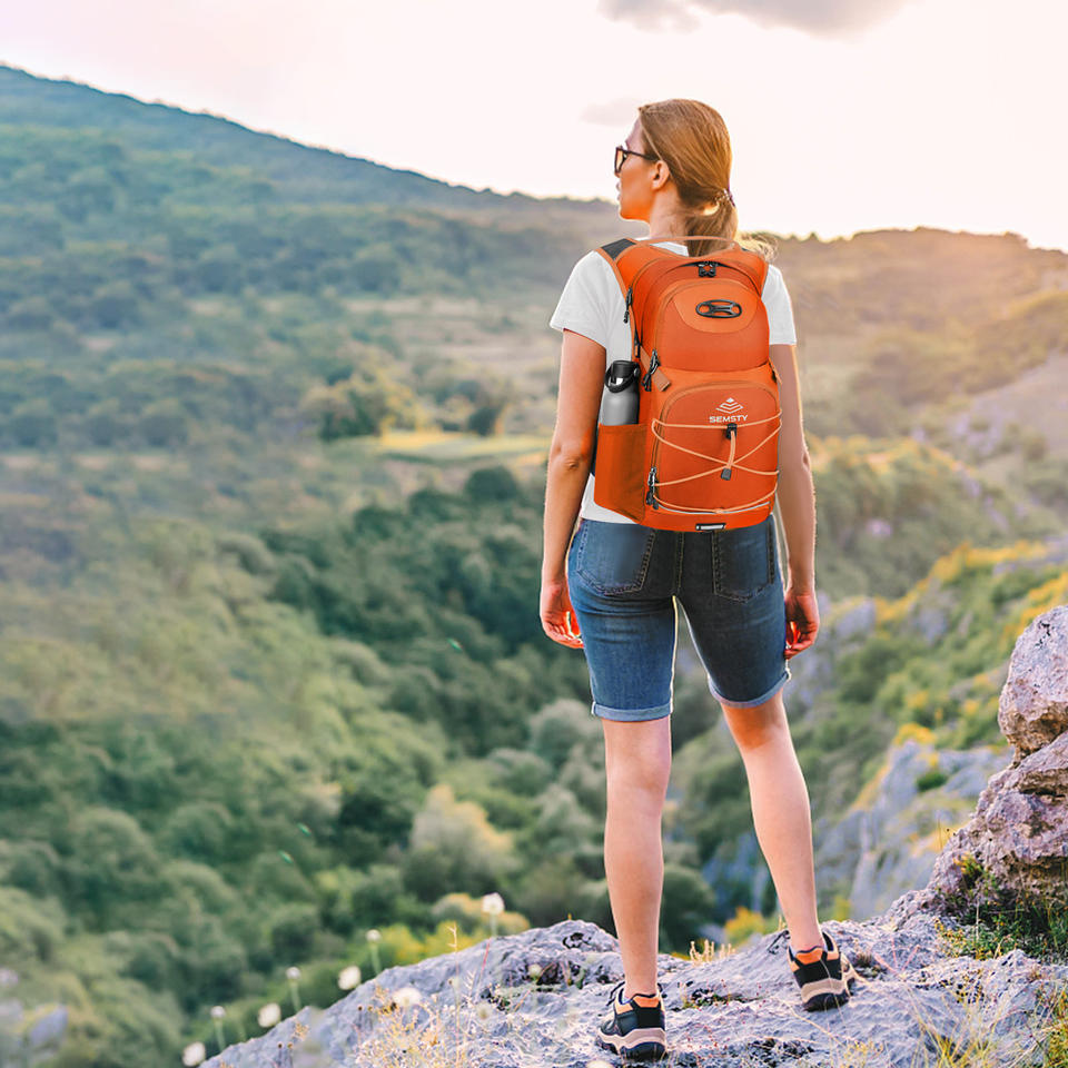 Thời trang mới 2024 Balo thể thao ngoài trời 25L Balo du lịch chống thấm nước có ngăn chứa nước dùng cho đi bộ đường dài và đạp xe