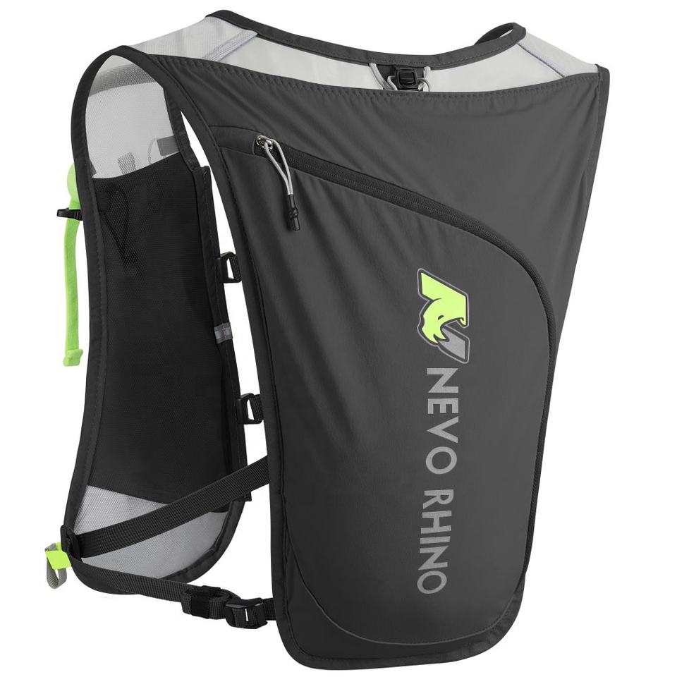 Ba lô du lịch 5.5L thời trang mới, nhẹ, chống nước, dùng cho đạp xe, chạy bộ và đi bộ đường dài ngoài trời, có khóa kéo