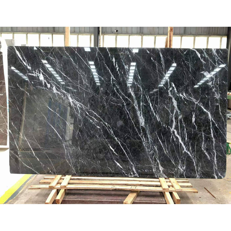 Nhà máy Gạch Trung Quốc Giá Rẻ Đá Cẩm Thạch Xám Phương Đông Tự Nhiên Tinh Khiết Tấm, Gạch và Sàn