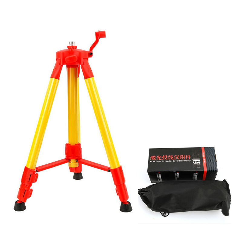Máy chiếu laser mức độ chân máy ba chân thu vào hợp kim nhôm chất lượng cao
