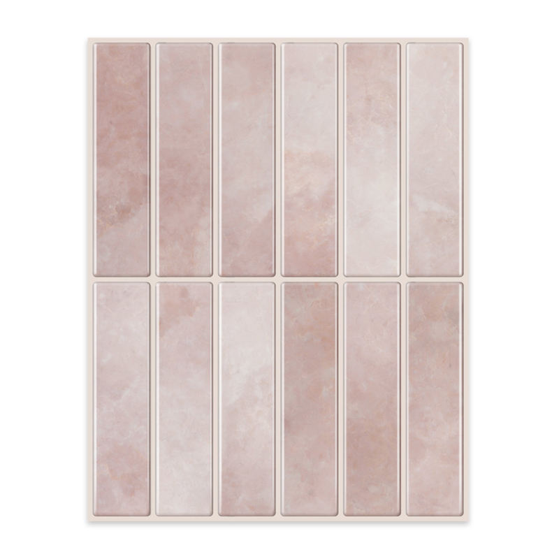 JORUNNS 10*7.9inch Tấm dán tường bóc dán, Trang trí nhà cửa, Giấy dán tường 3D, Tấm ốp tường nan