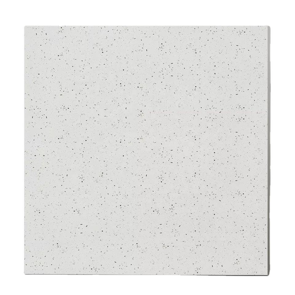 Gạch lát nền sứ men mờ, dùng cho phòng tắm và ngoại thất, mẫu Terrazzo sản xuất tại Trung Quốc, 600x600mm, chống trơn trượt