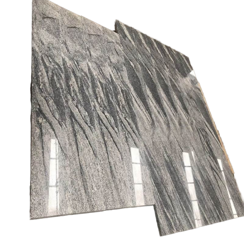 Tấm Đá Granite Juparana Sóng Nắng Xám Tro Cát