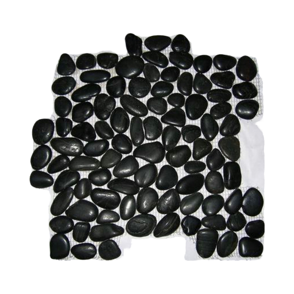 Sỉ Gạch Mosaic Lát Sàn Sỏi Đá Cẩm Thạch Hình Dạng Bất Định Dùng Trong Nhà/Ngoài Trời, Chất Liệu Đá Tự Nhiên Đánh Bóng