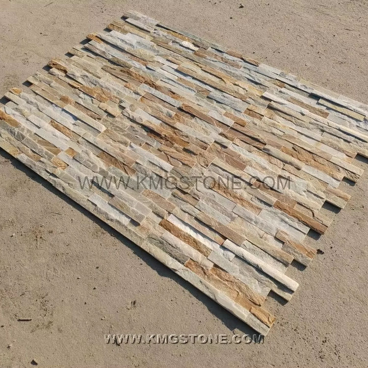 Sản phẩm đá thật Tấm ốp tường ngoại thất đá phiến tự nhiên