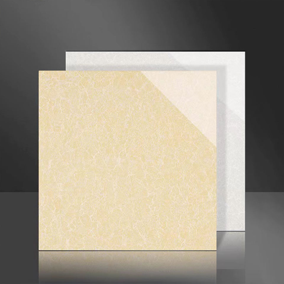 Gạch Porcelain Vitrified 600 Lát Sàn Màu Vàng Pilate Gốm Sứ Vitrified Đánh Bóng Pha Lê Tại Phật Sơn Gạch Ốp Lát Nội Thất Hiện Đại