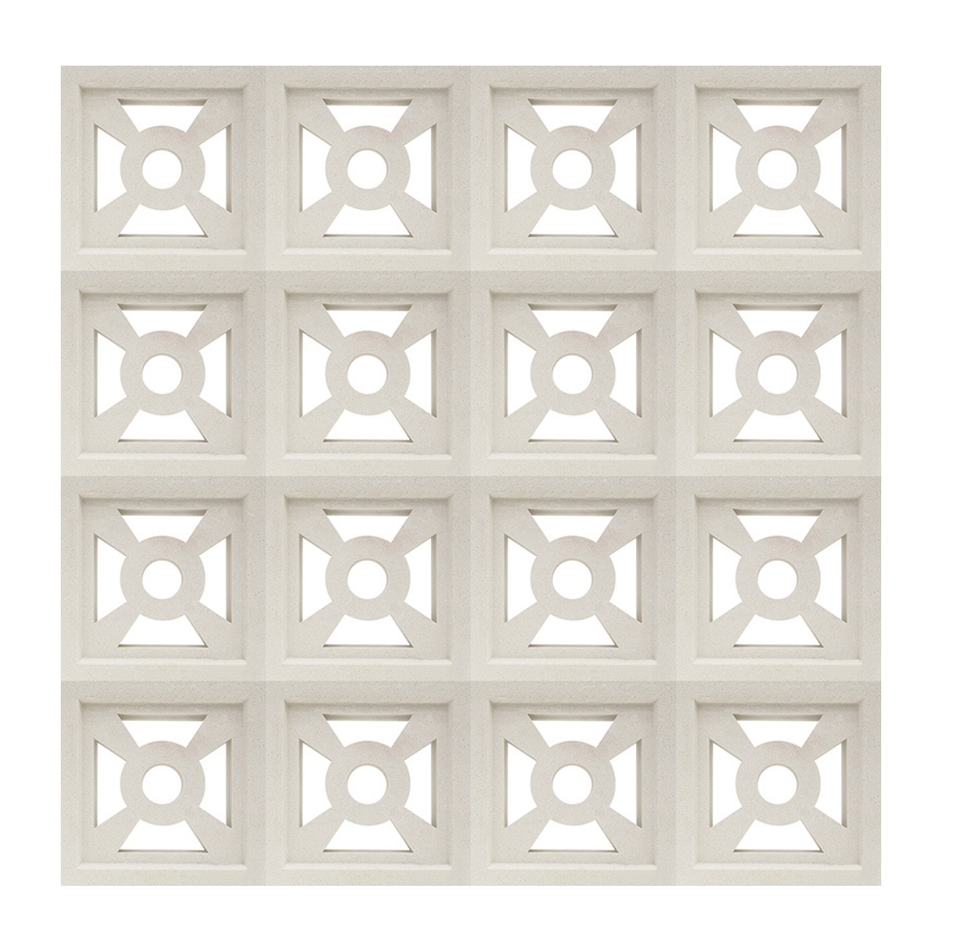 Khuôn làm gạch lỗ thoáng 3D nghệ thuật bằng nhựa