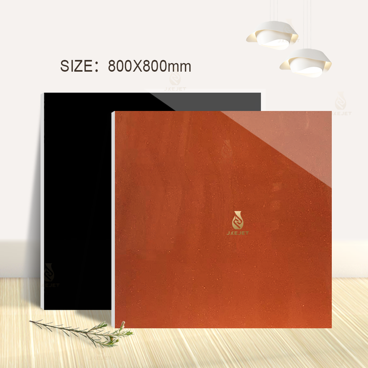 Gạch lát nền men sứ đá cẩm thạch giá rẻ màu đen 600*600 800*800 đánh bóng phòng khách
