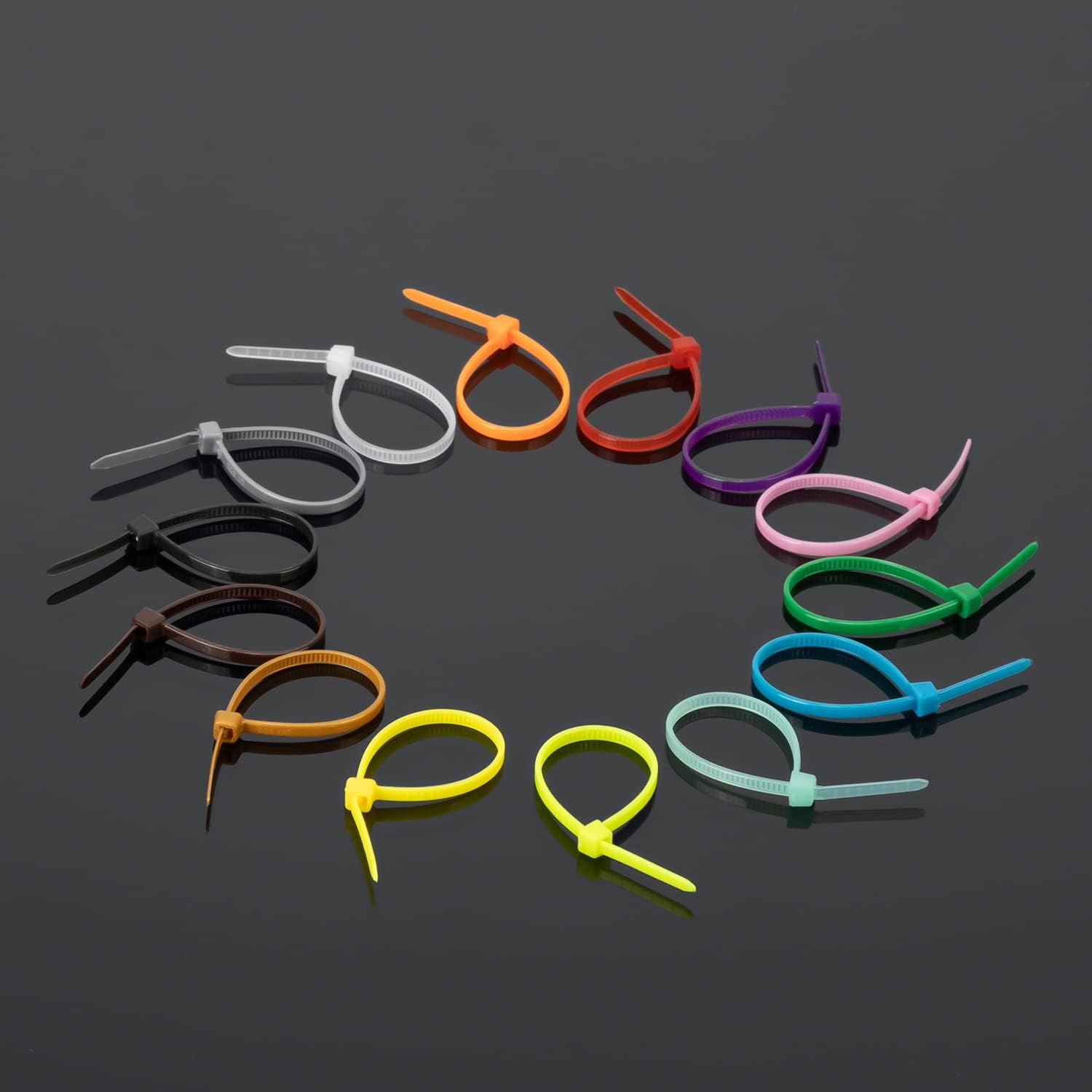 Dây buộc cáp tự khóa XINGO 3.6*350mm màu trắng